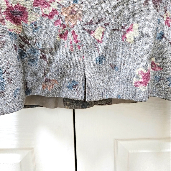 GIORGIO ARMANI VINTAGE 2000'S EVENING FLORAL PRINT WOOL/SILK JACKET/BLAZER XS/2 - Picture 4 of 10